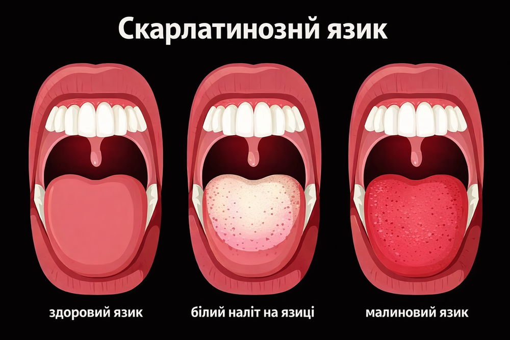 Скарлатинозний язик