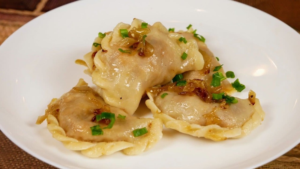 Вареники з польськими грибами